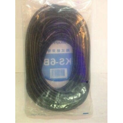 Spiral Kabel Protektor KS-6 Hitam | Kabel Spiral KS-6 KSS / Pelindung Kabel KS 6 Merk KSS