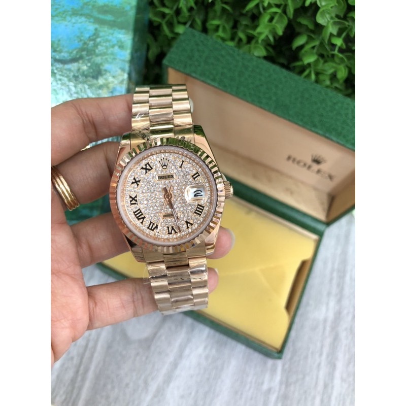 ROLEX DATEJUST SZ 36MM AUTOMATIC/ROSEGOLD