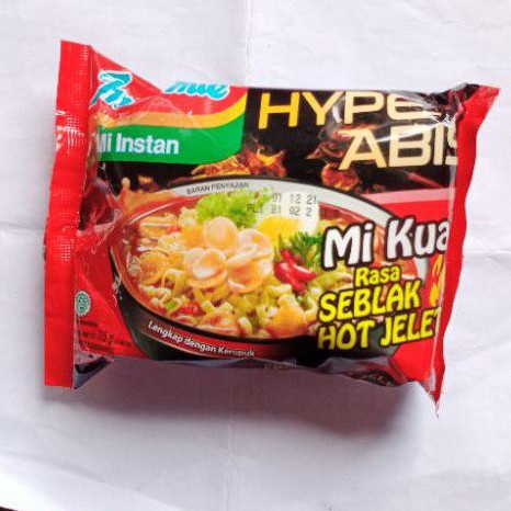 

Indomie Mie seblak hot jeletot 75 gr