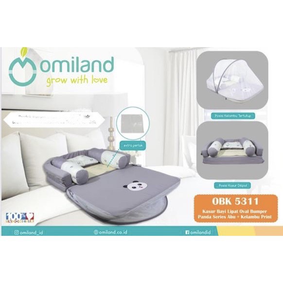 OMILAND KASUR BAYI LIPAT KELAMBU PANDA | SERIES PANDA OBK 5311