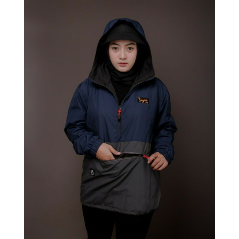 the bojiel jaket parasut kombinasi motif pria wanita / jaket / jaket parasut / jaket outdooor