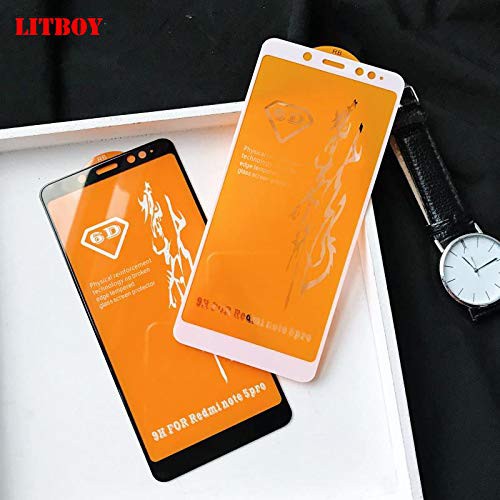 Temperglass Temperedglass Temper Glass Tempered Glass Full Cover 10D Xiaomi Redmi 5 Plus