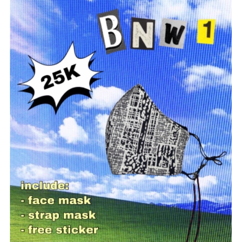 FACE MASK WITH STRAP MASK