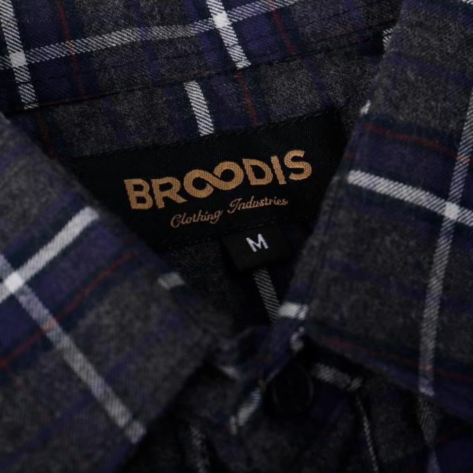 Broodis Flanel Tanzania Grey