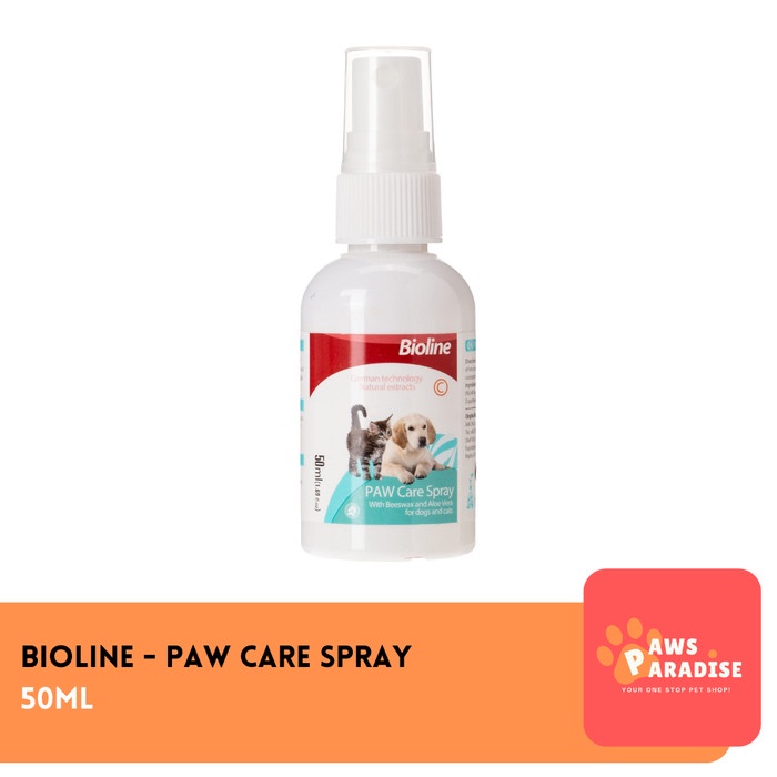 BIOLINE Paw Care Spray 50ml / Pelembab Telapak Anjing Kucing