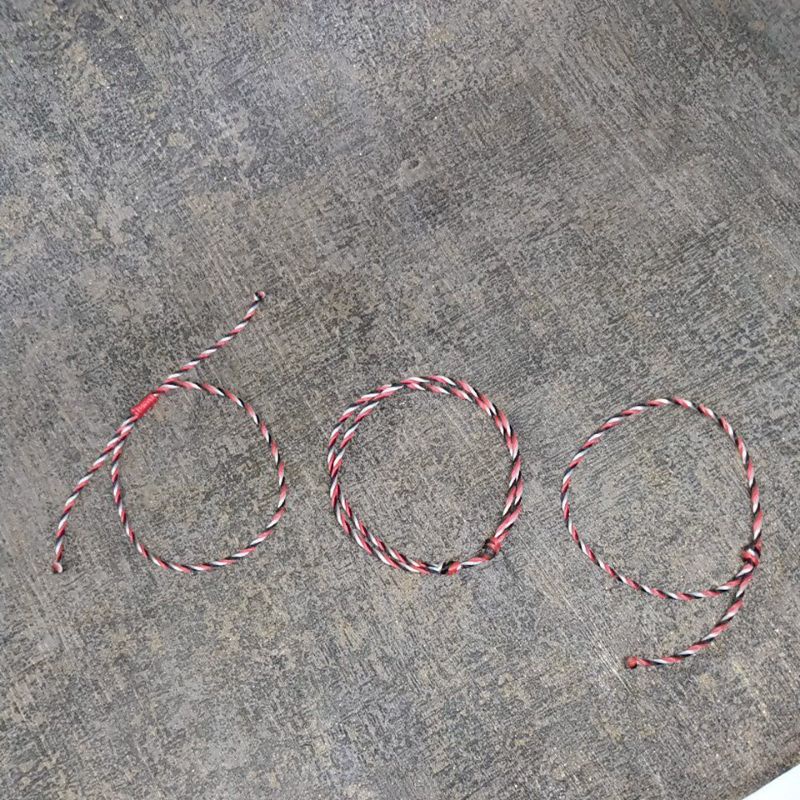 Gelang Tridathu Tarik Ulur 0,8Mm