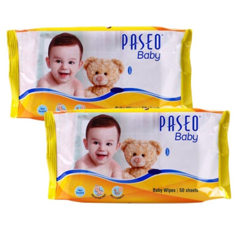 PASEO Tissue Basah Wipes Gazette Chamomile 50sheet Buy 1 Get 1 Paseo Buy 1 Get 1