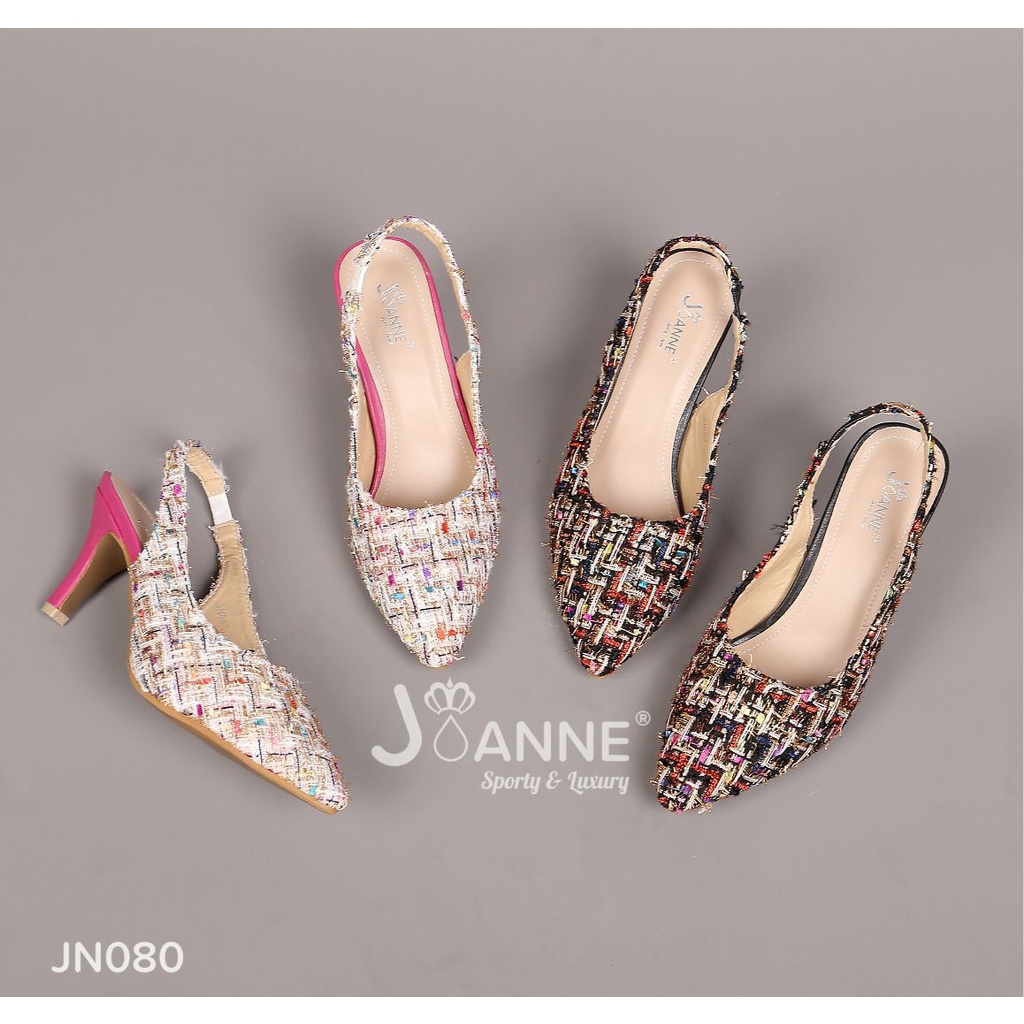 JOANNE Slingback High Heels Shoes #JN080 ORIGINAL