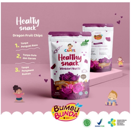 Bumbu Bunda Elia - CAMYL Healthy Snack MPASI / Cemilan Bayi / Broccoli Apple Dragon Fruit / Cemilan Anak / Cemilan Bayi / Snack Anak Makanan Bayi Mpasi Bayi Camilan Anak Camilan Bayi