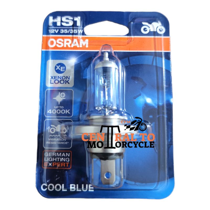 Lampu OSRAM Depan HS1/H4 12V 35/35W - Vixion