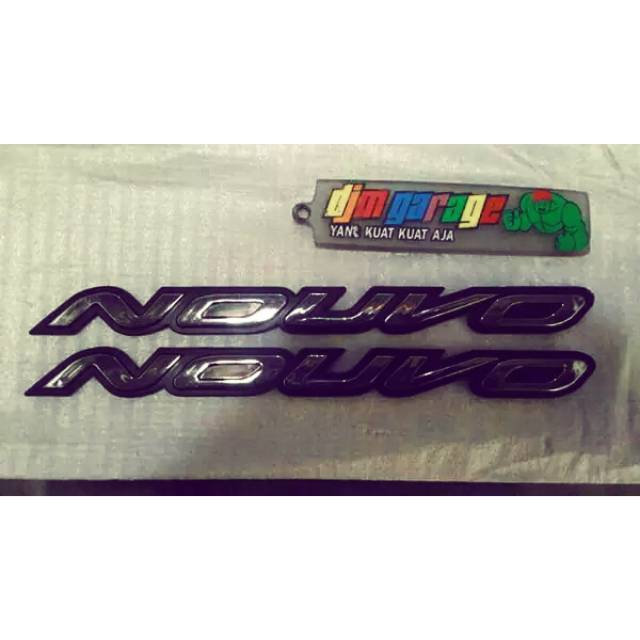 Emblem nouvo MX embelem nouvo MX emblem body belakang nouvo MX vietnam