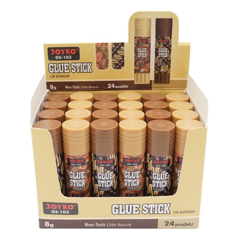 

Glue Stick GS-103 8gr Joyko Lem Kertas 1 Box 24pcs
