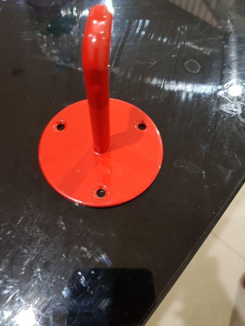 Bracket Apar Gantungan Hanger Tabung Pemadam Kebakaran Api Gagang Besi Powder Serbuk 1-9 & Co2 1-7kg