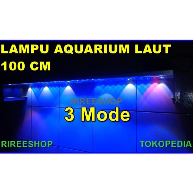 NEW STOCK LAMPU AQUARIUM LAUT 120 CM LAMPU REEFTANK 1,2 METER LED