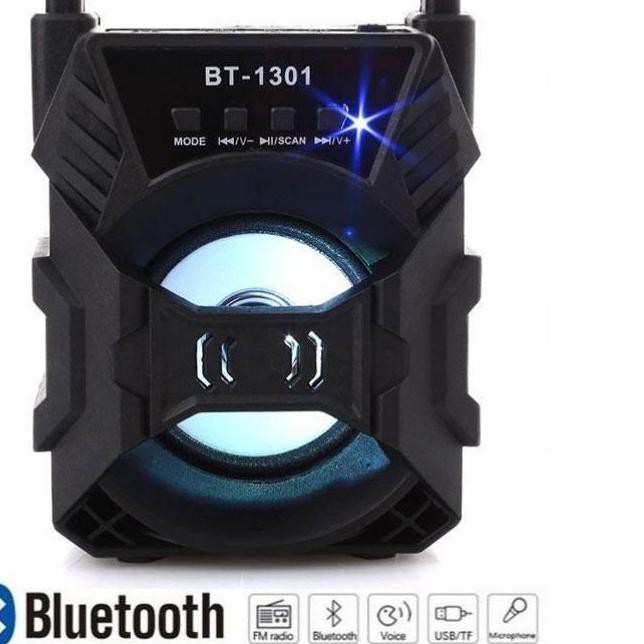 ☪ Speaker Bluetooth BT 1301 BT 1302 BT 1303 HQ/ Speaker Aktif Salon Mini Portable ❁