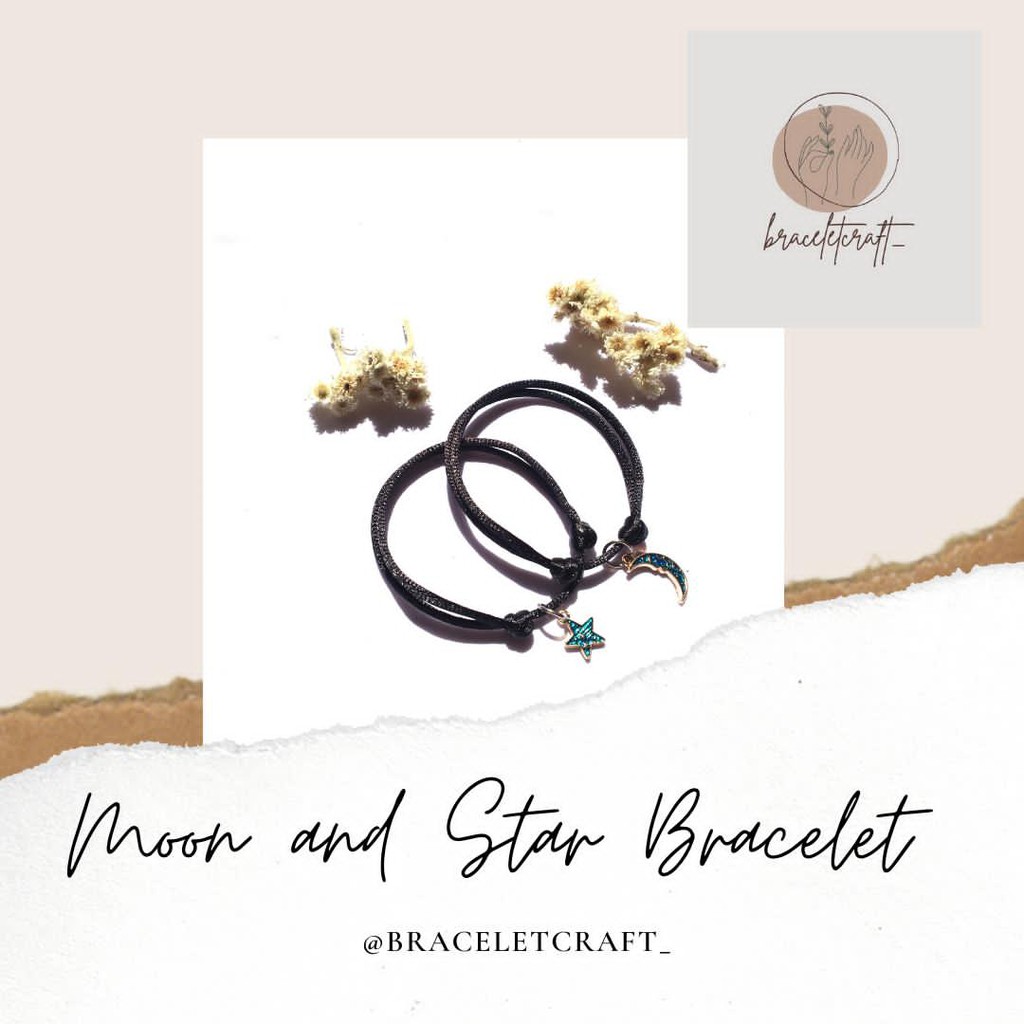 Moon and Star Bracelet