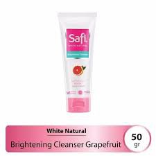 SAFI WHITE NATURAL  GRAPEFRUIT BRIGHTENING CLEANSER 50G