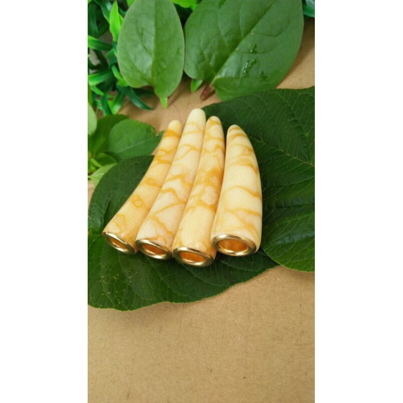 once pipa rokok dari coral putih