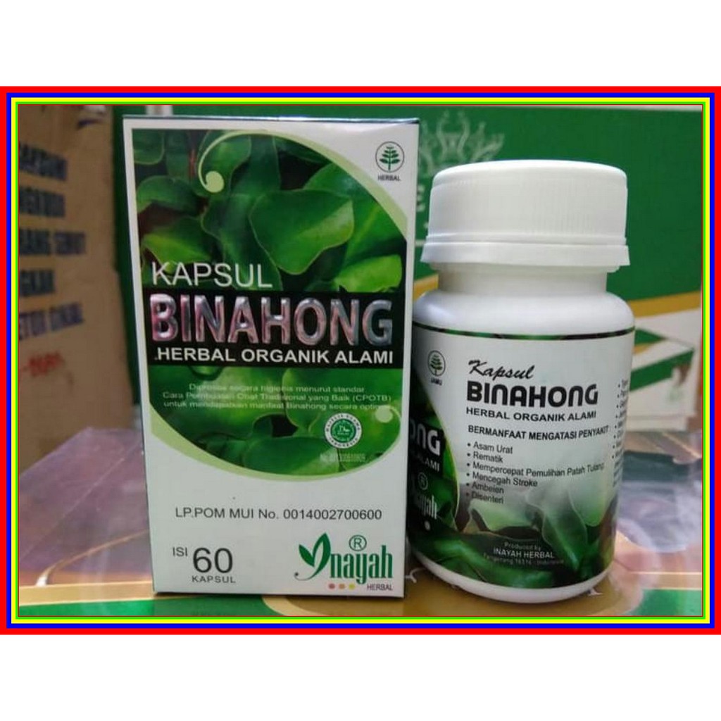 Kapsul Binahong Inayah 60 Kapsul
