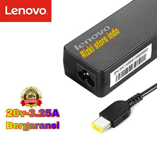 LENOVO - Adaptor Charger Laptop G40 G400 G400S G405 G4070 B4070 Thinkpad 20 v 3.25