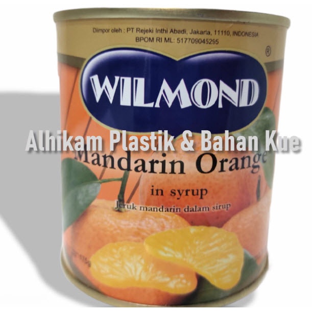 

Wilmond Mandarin Orange in Syrup 312gr / Buah Jeruk Mandarin Kaleng