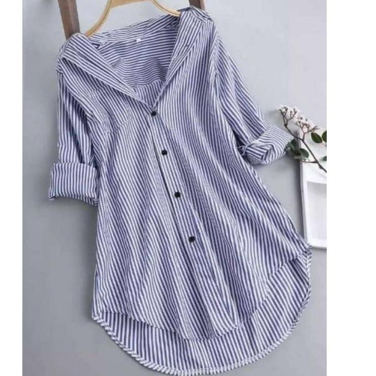 LANGSUNG ATC.. atasan wanita/ tunik salur jumbo