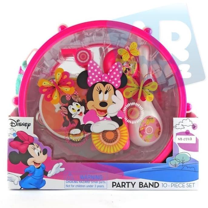 Promo Minnie Mouse Music Set Mainan Anak Perempuan Alat Musik Drum Tam V0_Tvkwniq