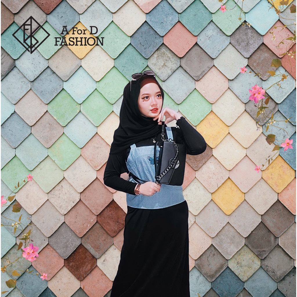 Mariposa Tanktop Bordir/ Korean style Tanktop Modern