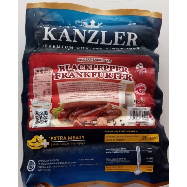 

sosis kanzler blackpepper termurah
