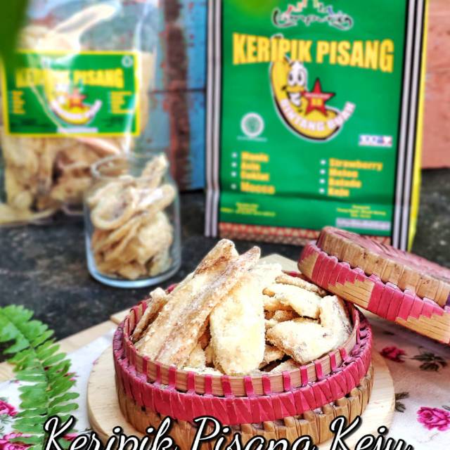 

Keripik Pisang Bintang Buah Rasa Keju