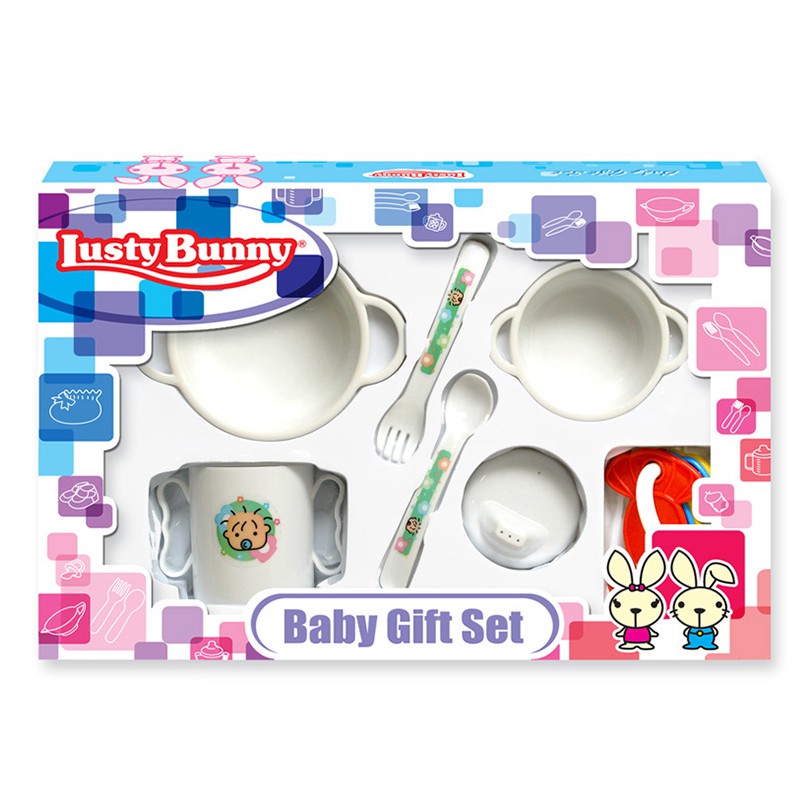 LUSTY BUNNY FEEDING SET LB1842 MAINAN