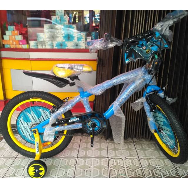 sepeda anak bmx wimcycle batman 18.