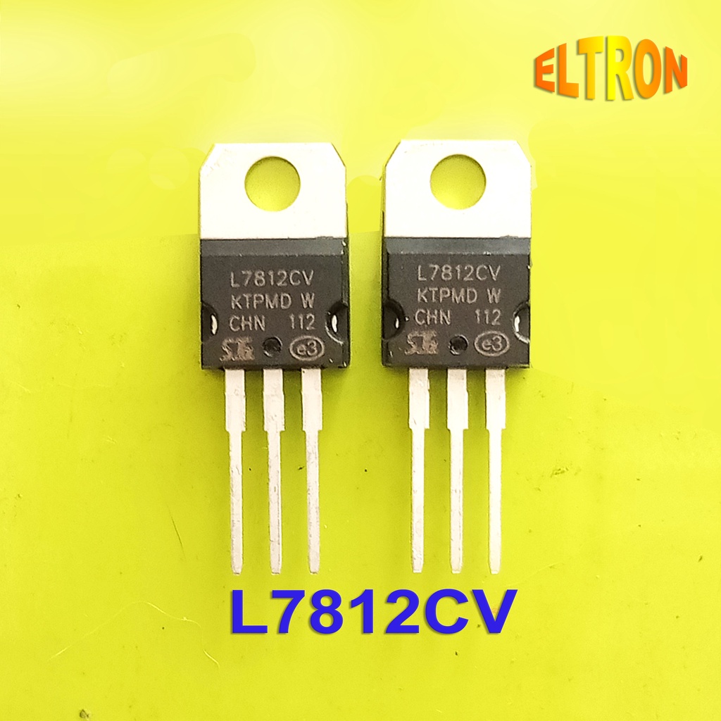 IC 7812 AN7812 L7812 Regulator IC 12V DC