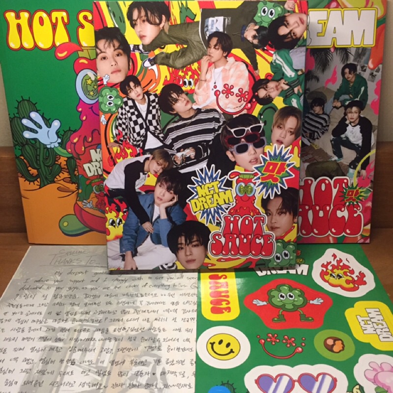 [ALBUM ONLY] NCT DREAM HOT SAUCE POSTER JENO HAECHAN CHENLE