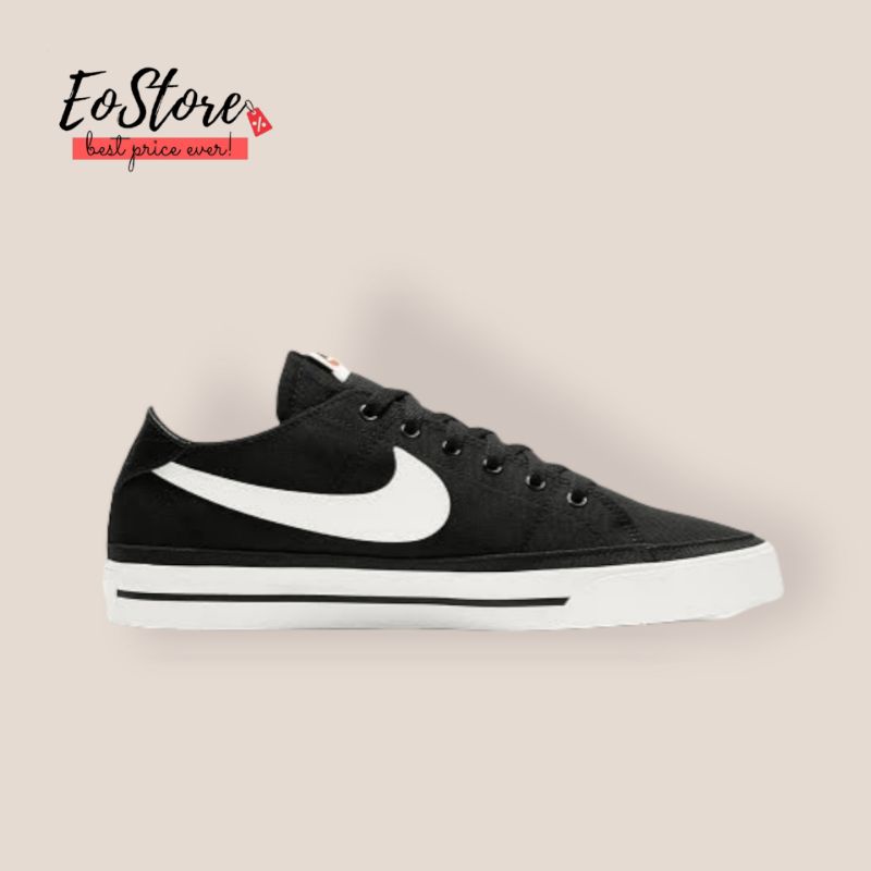 Nike Court Legacy Canvas Black/White CW6539 002