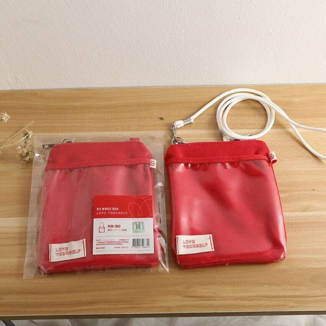 Mini Bag (TAS JHOPE) - BTS (Unoffc) Love Yourself. BTS World Tour Merchandise