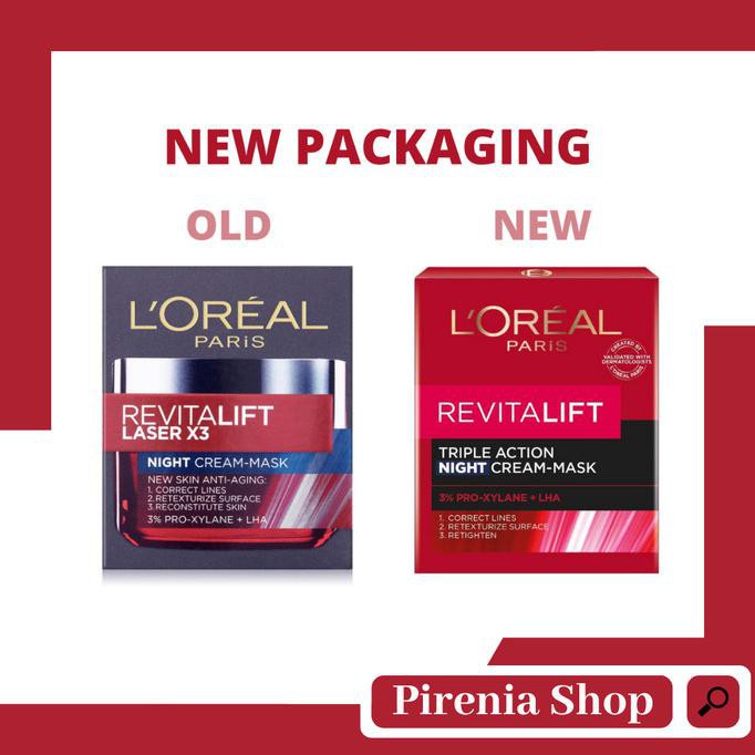 LOREAL PARIS REVITALIFT LASER X3 NIGHT CREAM 50ML