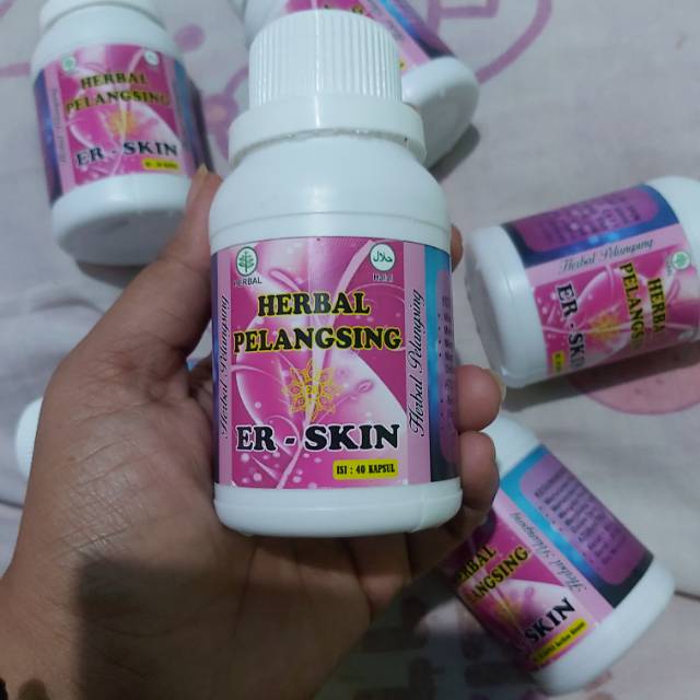 Herbal pelangsing er-skin isi 40