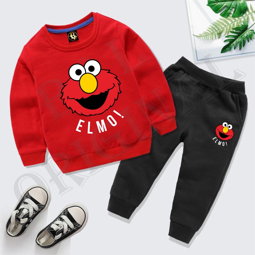 BS/COD/SETELAN ELMO ANAK ANAK 1-7 TAHUN//REALPIC//GOOD QUALITY