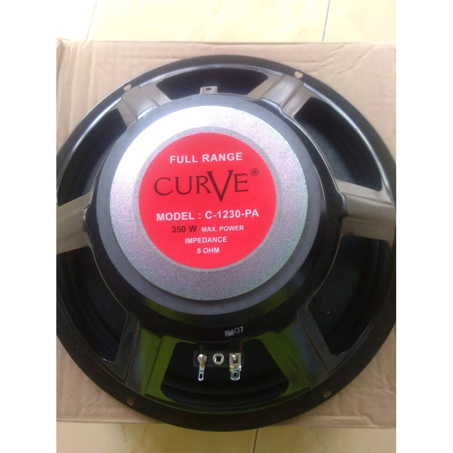 SPEAKER 12 INCH FULL RANGE CURVE C1230 PA 350 WATT