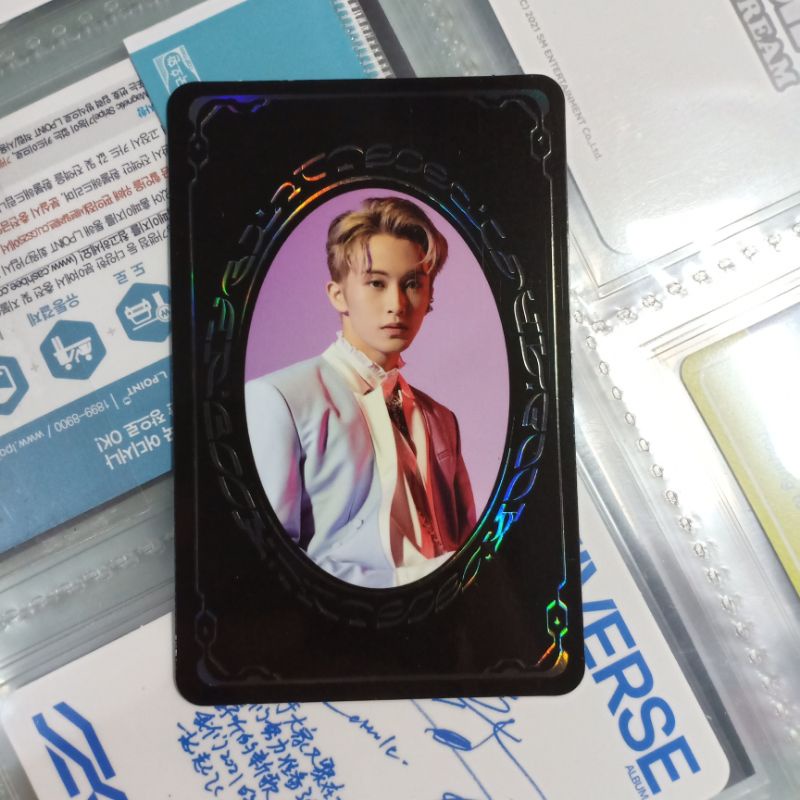 YB MARK PHOTOCARD NCT pair with photoset JAEMIN