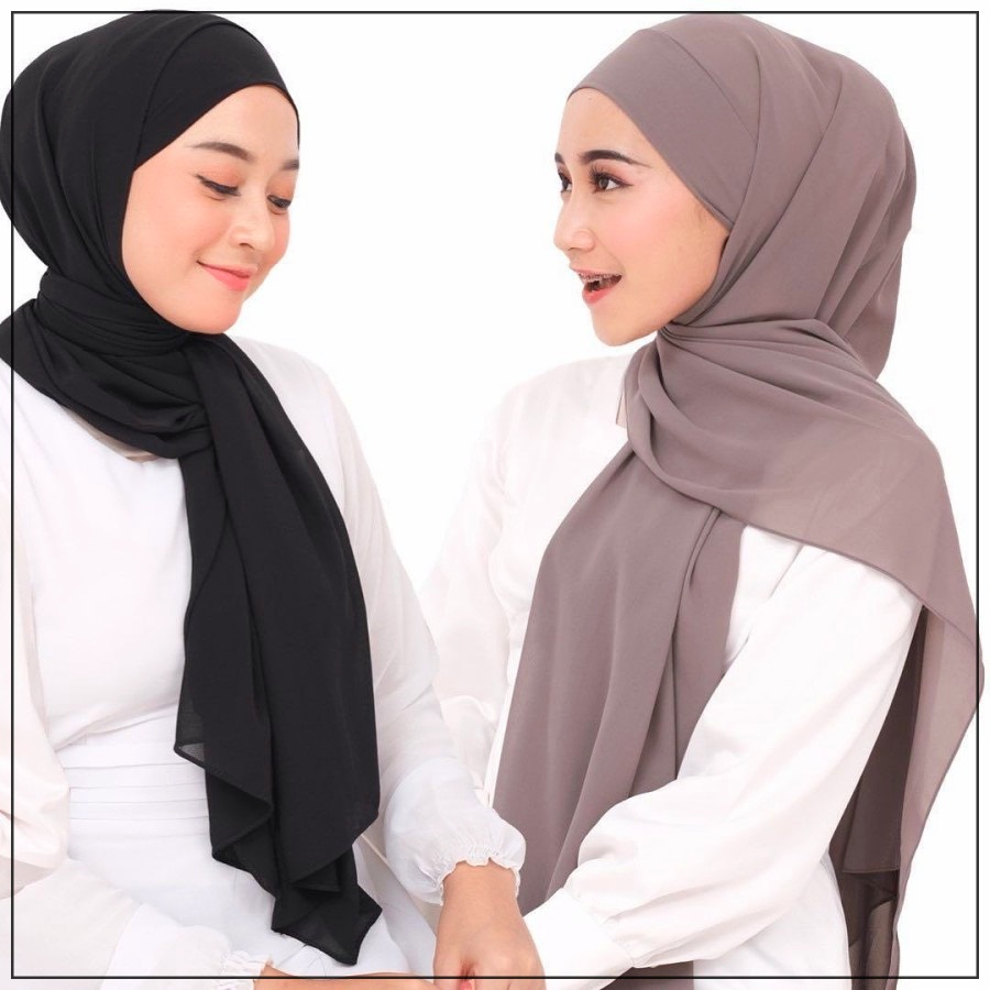 Hijab pashmina Malay Tali Ceruty Babydoll premium