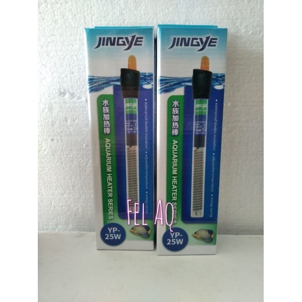 Heater Jingye YP 25W 25 Watt Pemanas Penghangat Air Aquarium