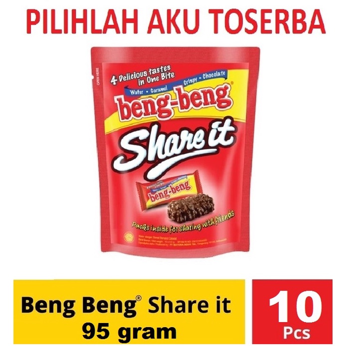 Beng Beng Share It Pouch 95 gr - isi 10 pcs (HARGA SATUAN POUCH)
