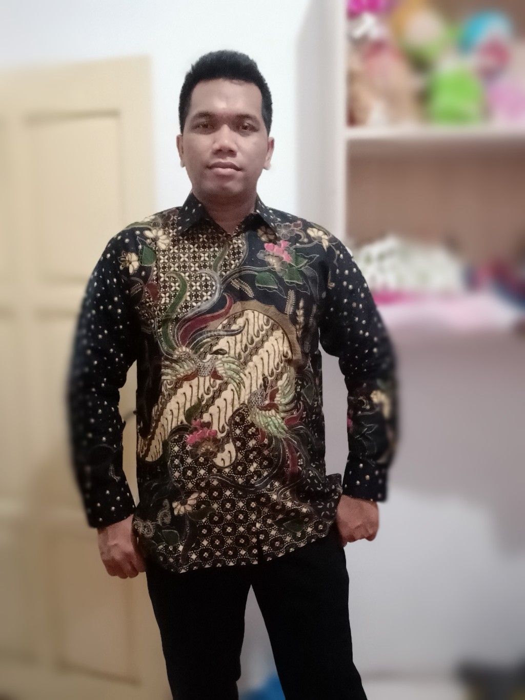 Batik Solo Kemeja Batik Panjang Gurdo Truntum Florist11 Batik Amanah Surakarta 137.000