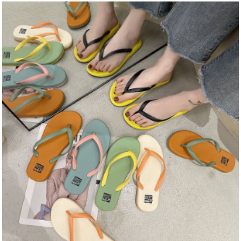 sandal jepit wanita sandal terbaru mkpolos