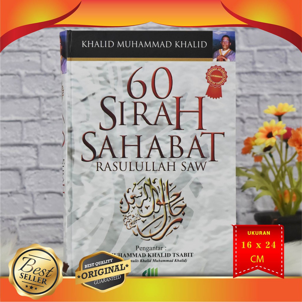 Jual Cod Buku 60 Sirah Sahabat Rasulullah Khalid Muhammad Khalid