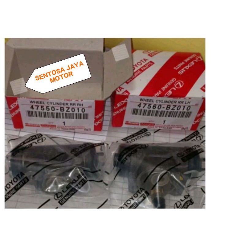 WHEEL CYLINDER-BLOK REM MASTER-MASTER REM BELAKANG AVANZA XENIA ORIGINAL HARGA 1SET