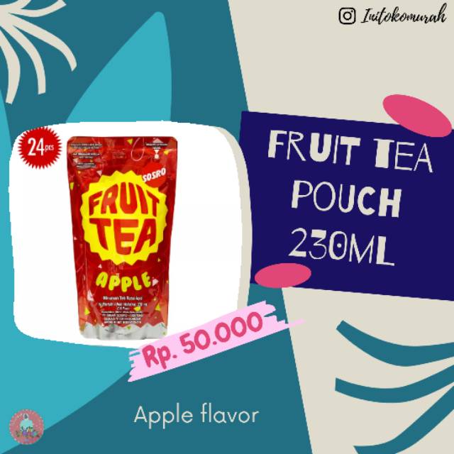 

FRUIT TEA POUCH 230ML