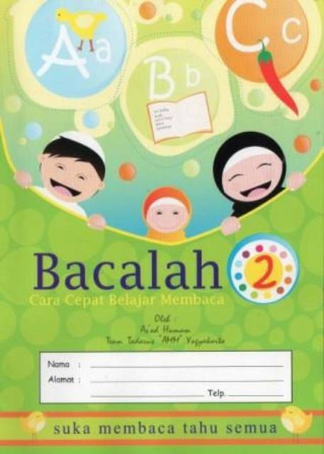 Buku Anak - Bacalah - Cara Cepat Belajar Membaca (3 buku)